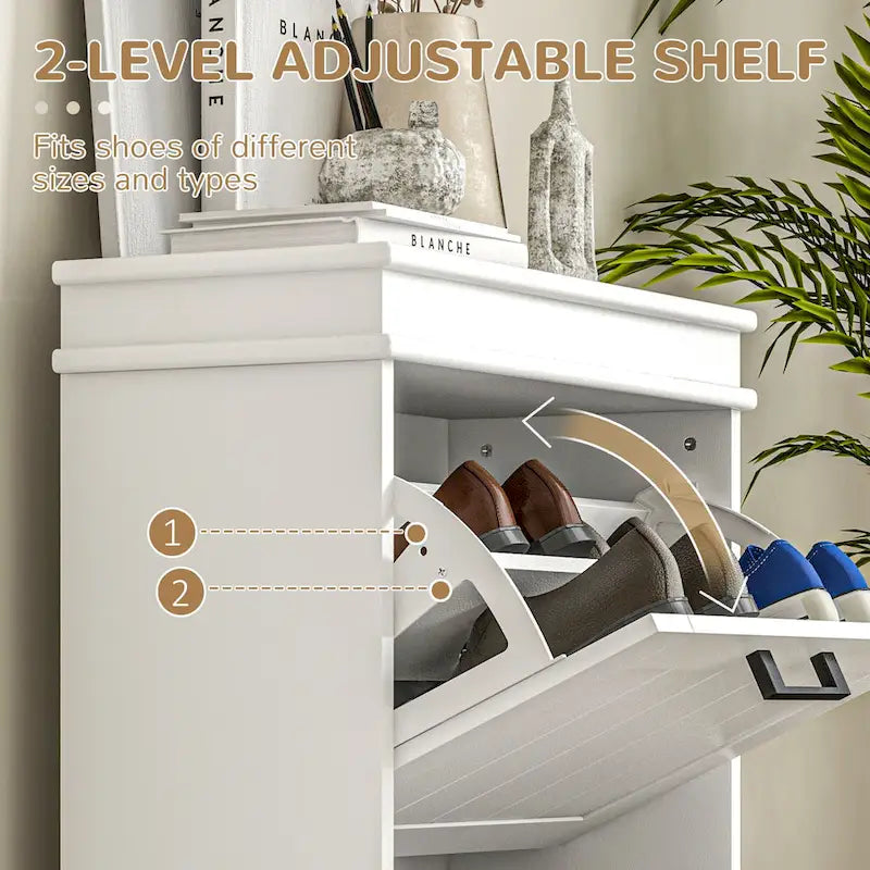Meuble à chaussures d'entrée, Range-chaussures étroit