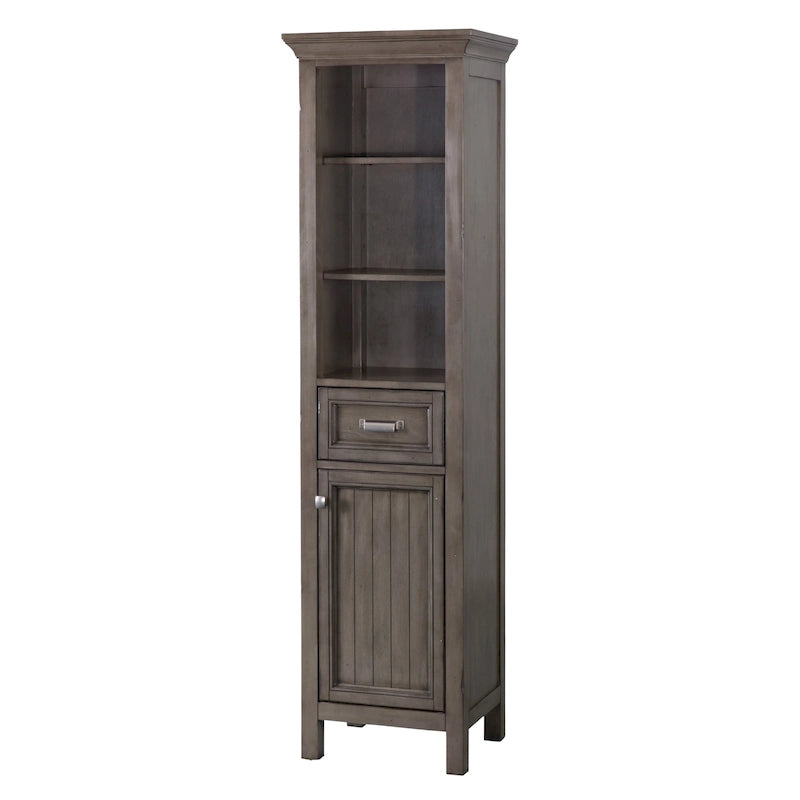 Meuble de salle de bain autoportant en bois de peuplier