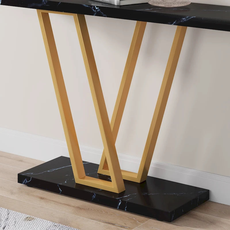 Console, Table d'entrée Étagère de présentation industrielle