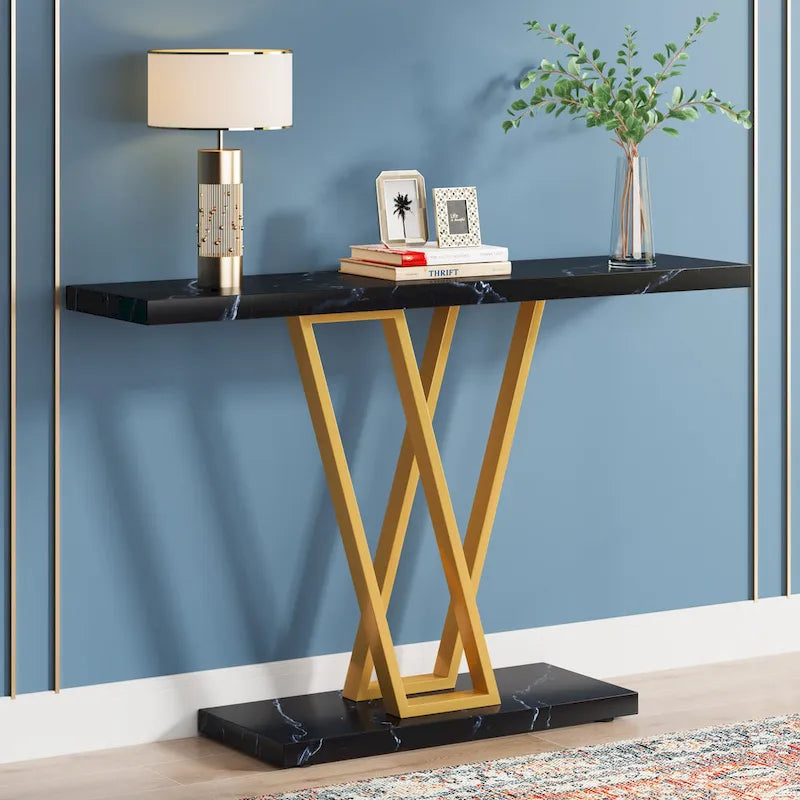Console, Table d'entrée Étagère de présentation industrielle