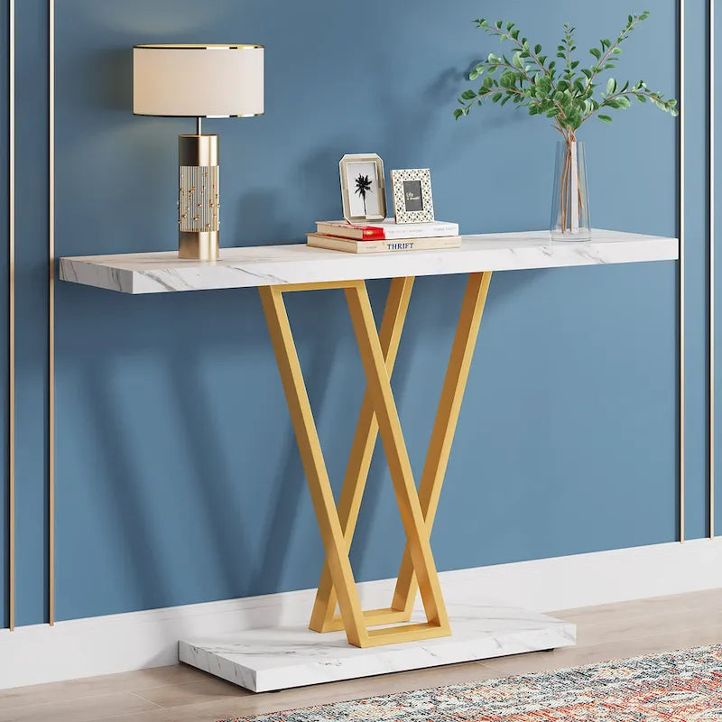 Console, Table d'entrée Étagère de présentation industrielle