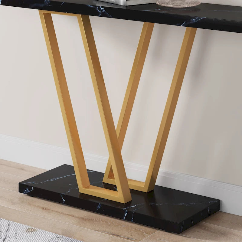 Console, Table d'entrée Étagère de présentation industrielle