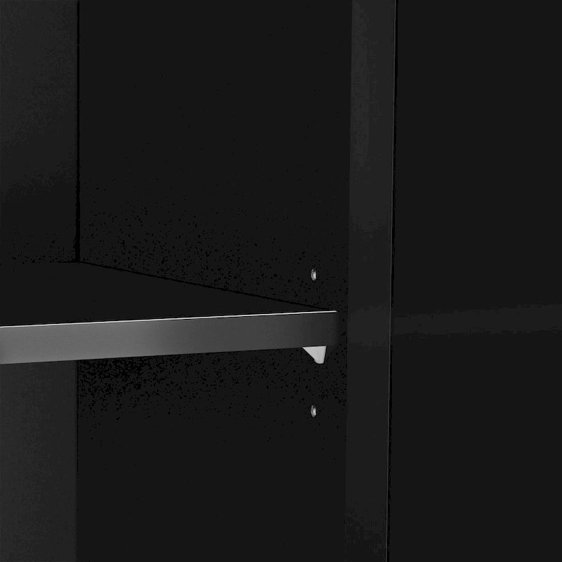 Meuble buffet 3 portes avec miroirEnfilade de salle à manger avec portes vitrées