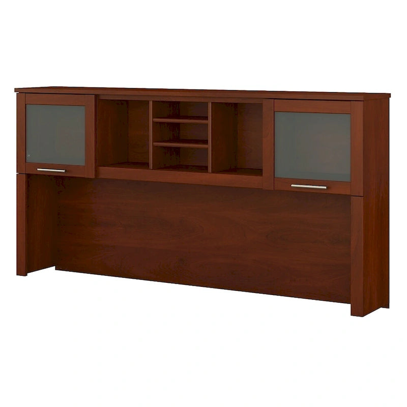 Rehausse de bureau Espresso Oak Finish (rehausse seulement)
