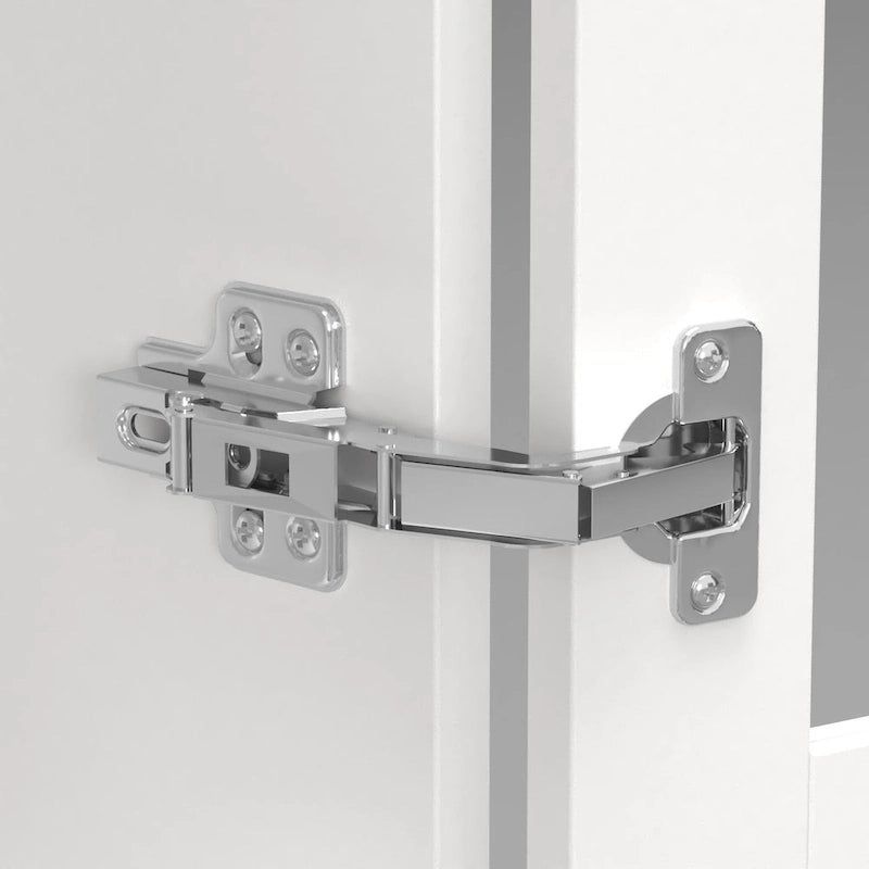 Meuble de salle de bain d'angle blanc - Rangement élégant pour n'importe quelle pièce