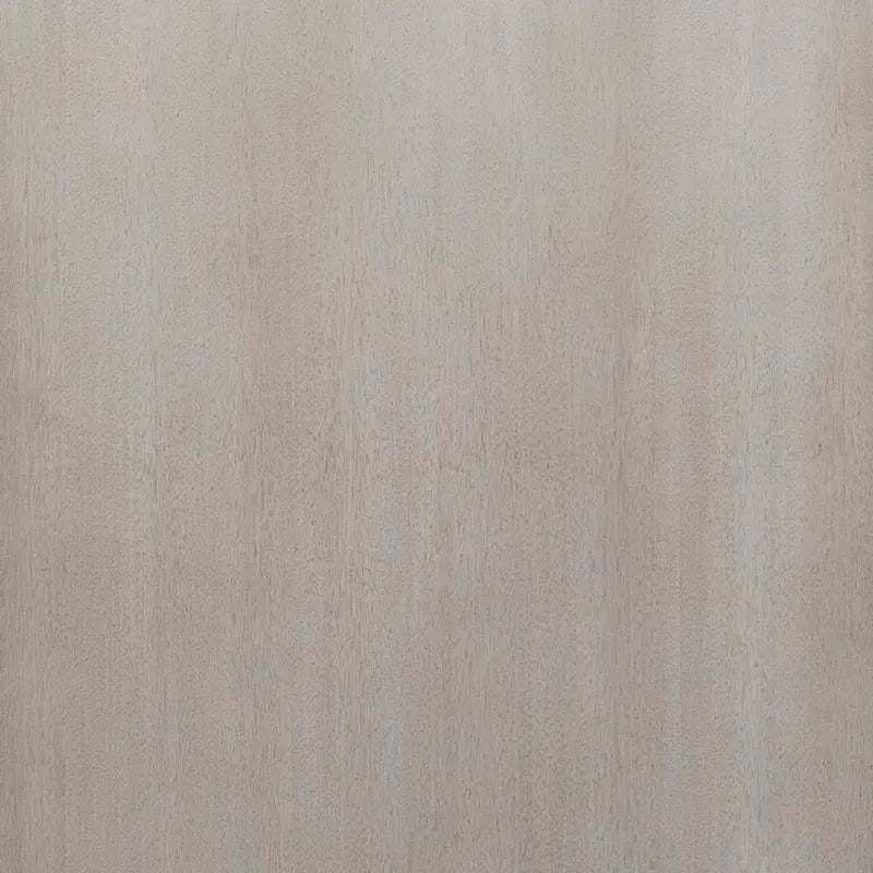 Armoire en bois gris avec pieds/poignées dorés