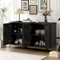 Buffet Bahut de 149,86 cm avec Étagère Réglable