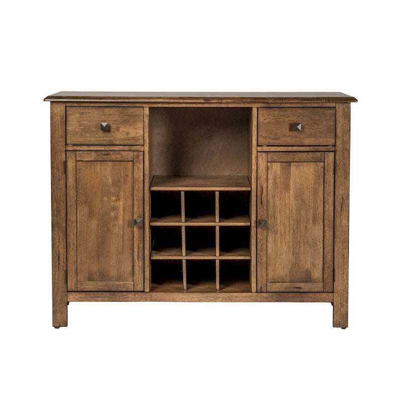 Bahut en bois d'hévéa