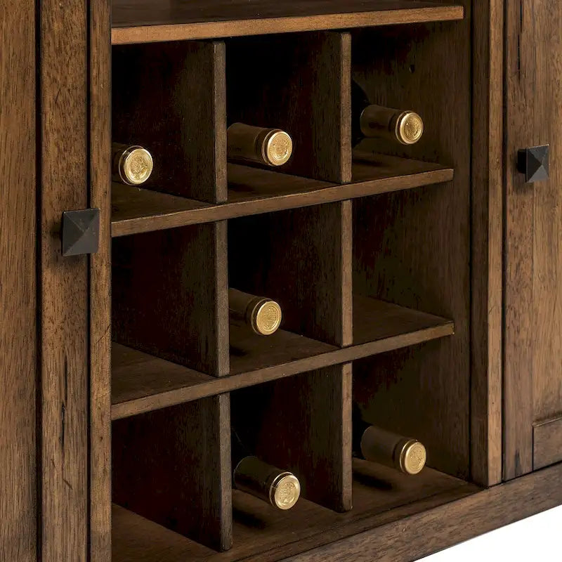 Bahut en bois d'hévéa