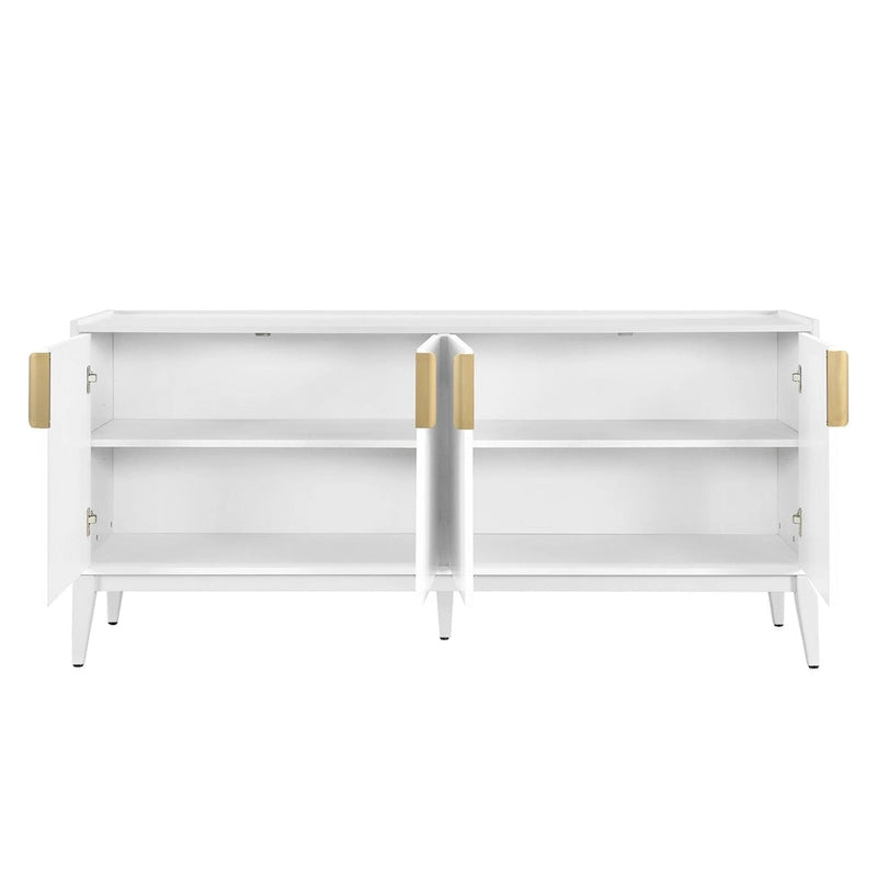 Buffet en bois avec 4 portes