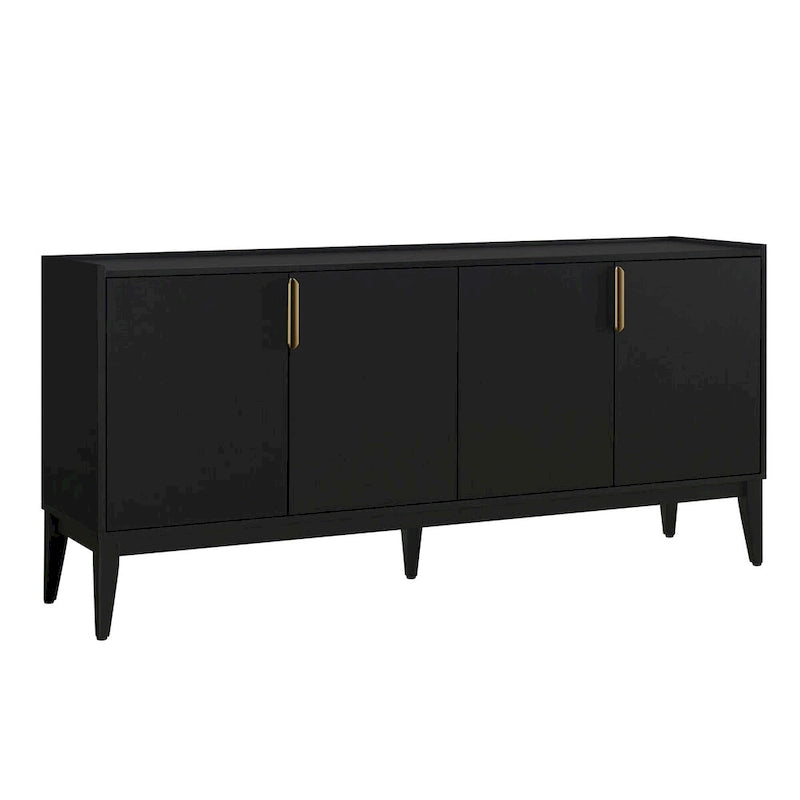 Buffet en bois avec 4 portes