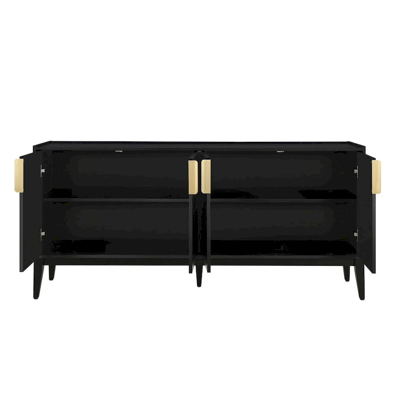 Buffet en bois avec 4 portes