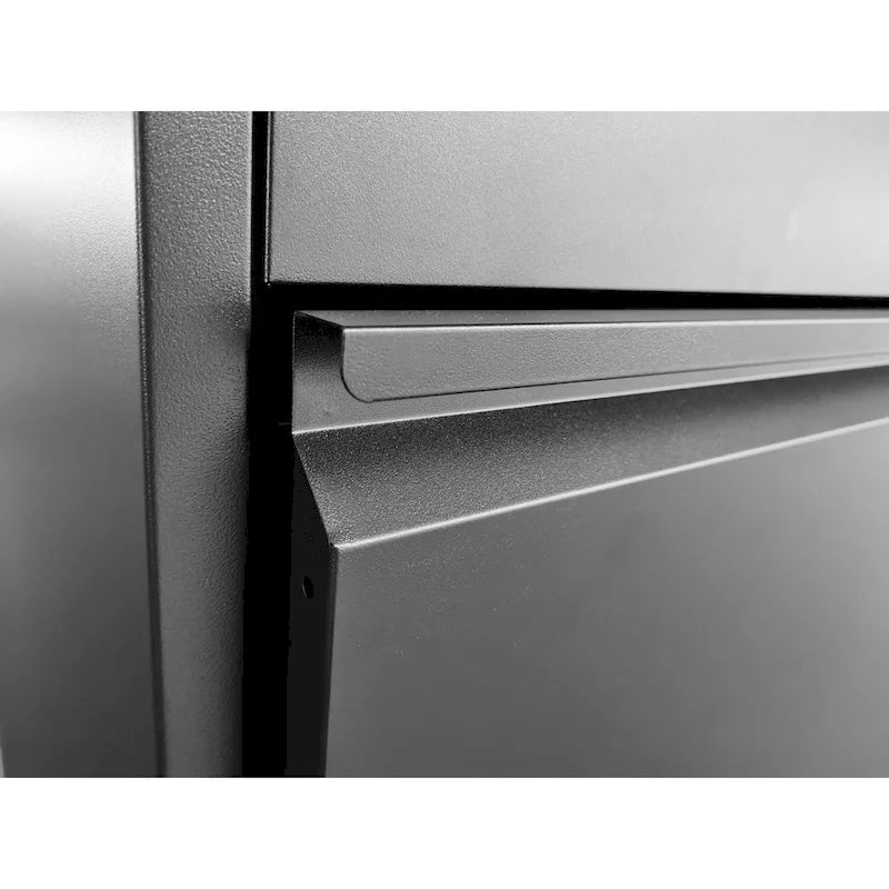 Classeur vertical en métal à 5 tiroirs de 38 cm de large
