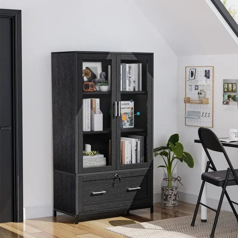 File Cabinet with Adjustable Shelves with Lock