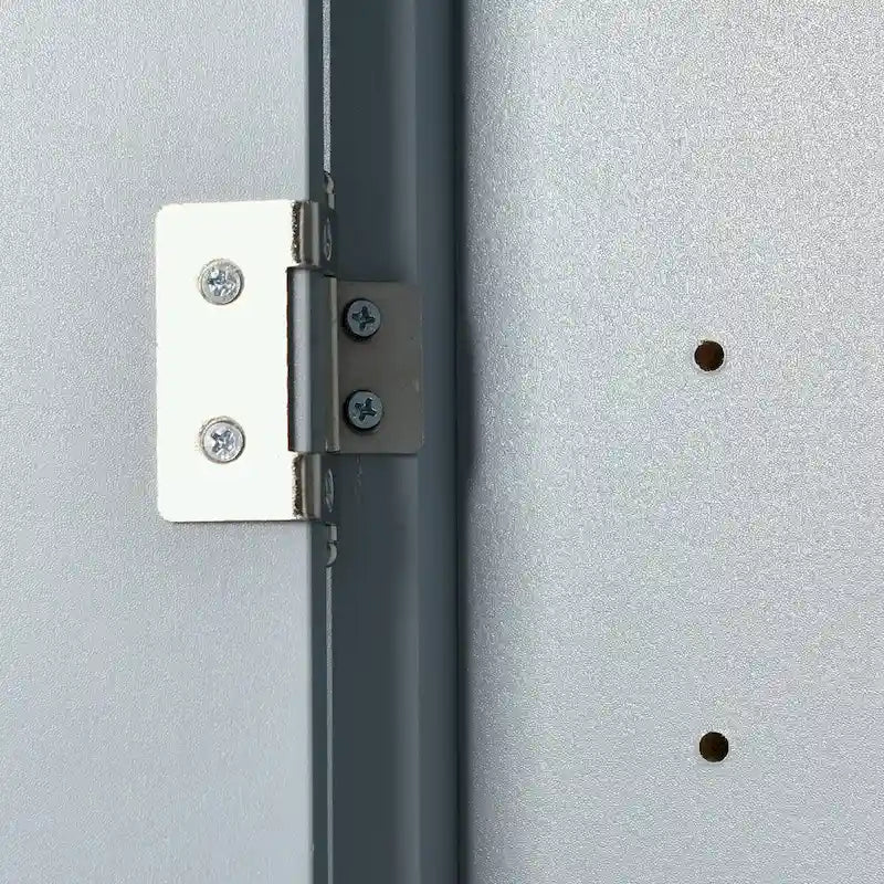 Meuble de rangement d'angle pour salle de bain avec étagères réglables