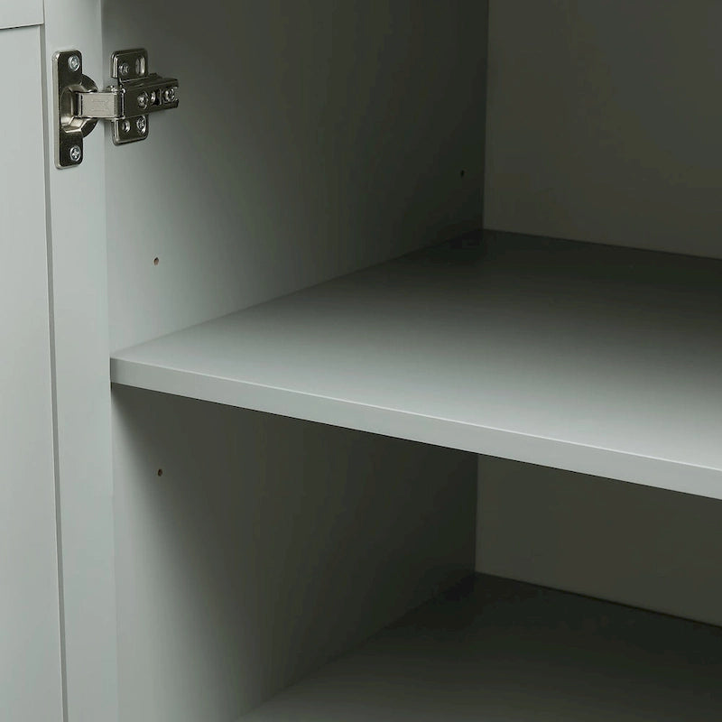 Meuble de rangement de salle de bain avec portes