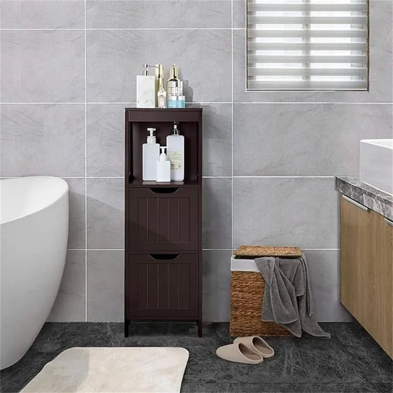 Bathroom Floor Cabinet - 11.8D x 11.8W x 35H