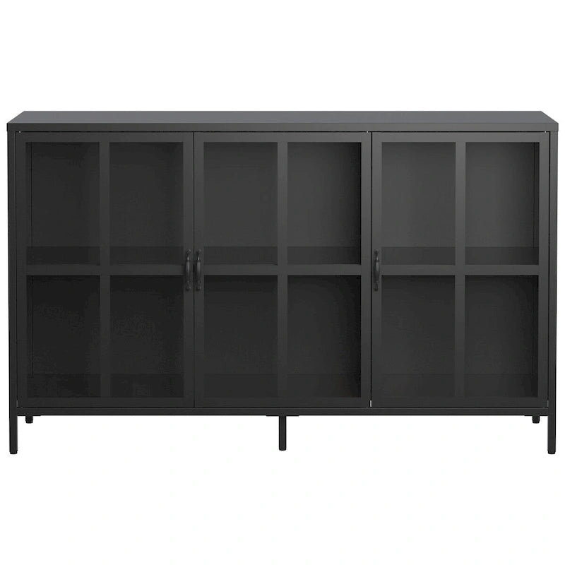 Buffet-Bahut Moderne en Métal Robuste
